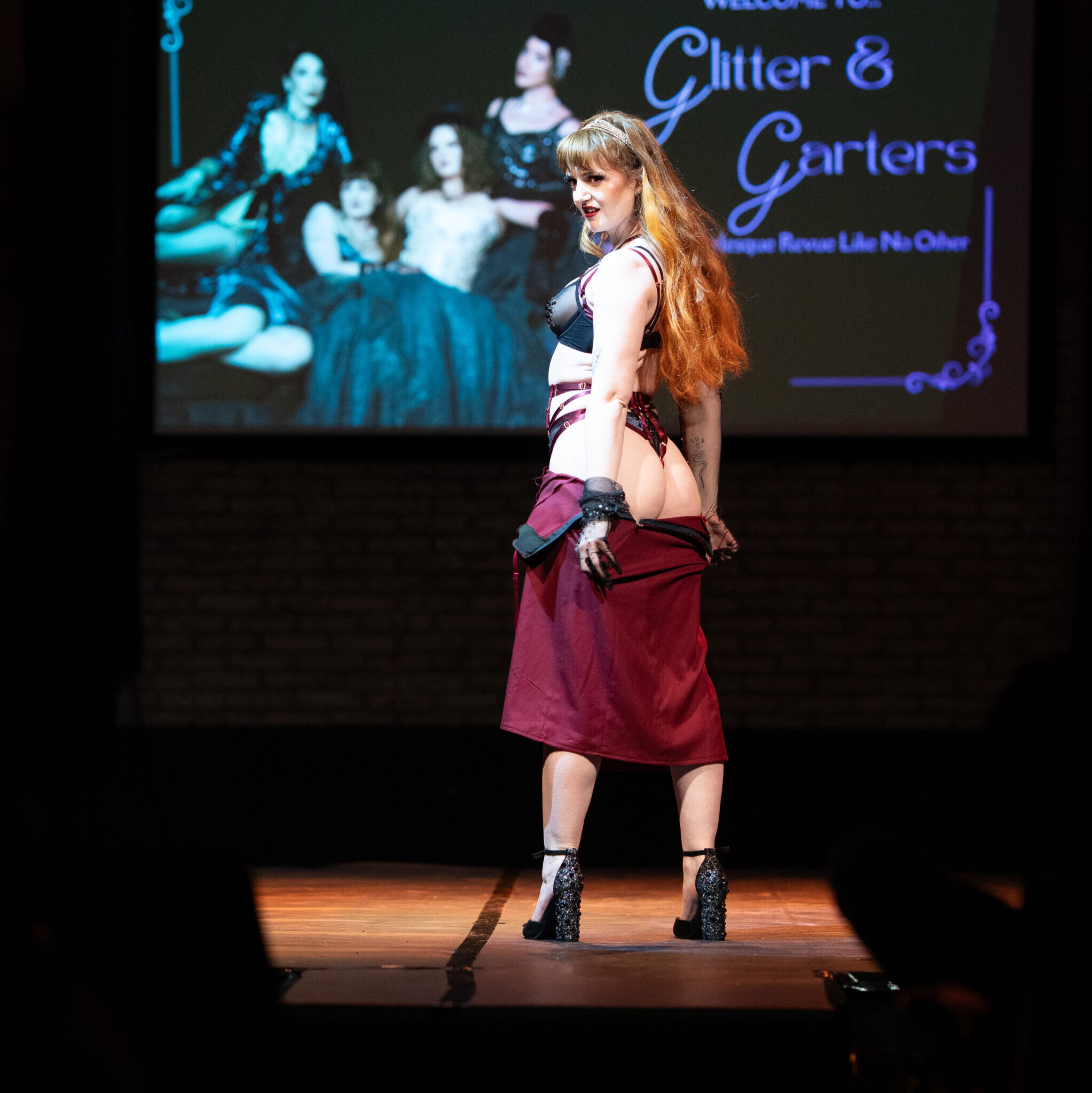 Miss Alice Wonders, nocturnal, vampire, burlesque, dark feminine
